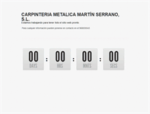 Tablet Screenshot of martin-serrano.com
